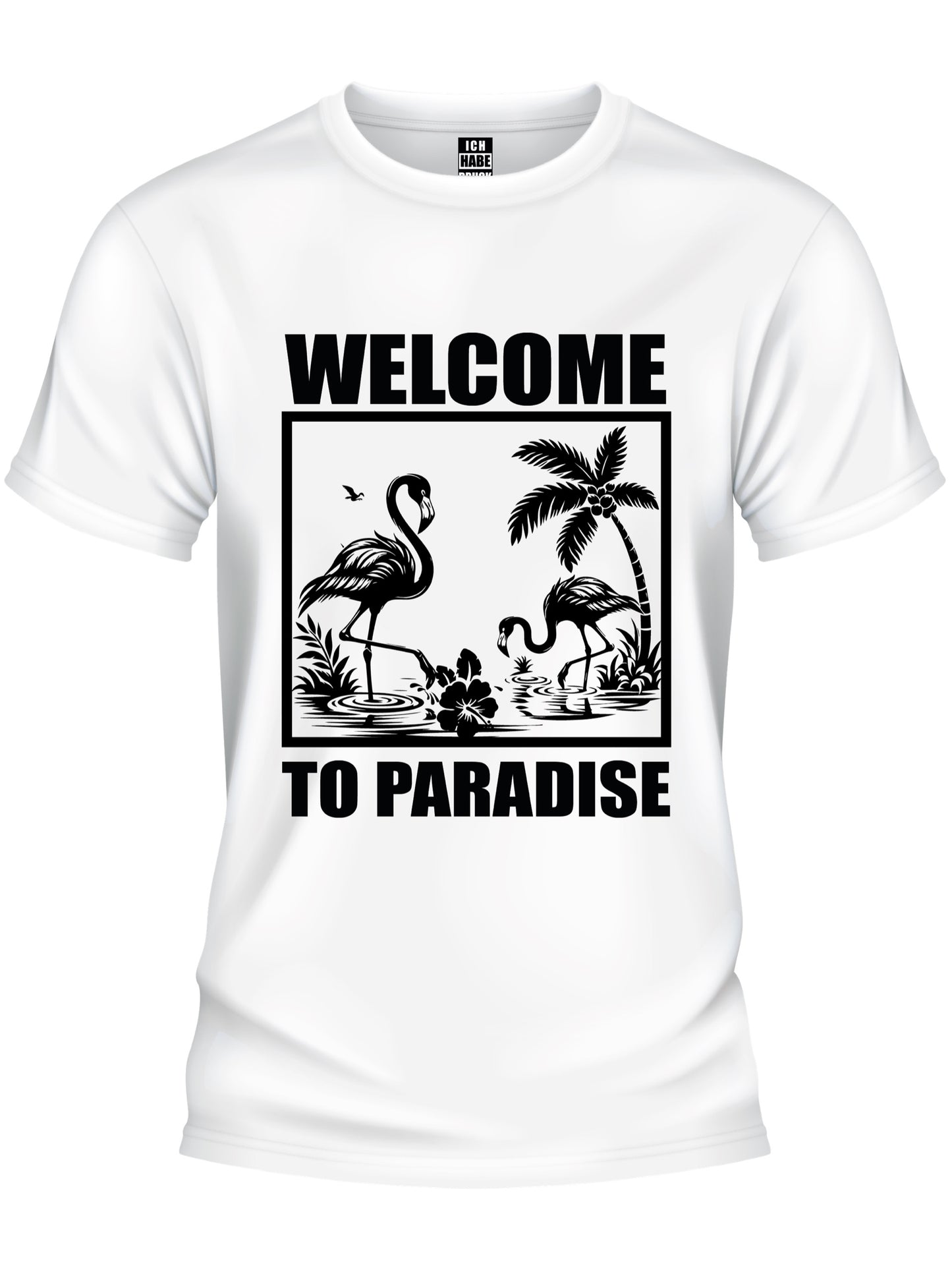 Design T-Shirt - WELCOME TO PARADISE