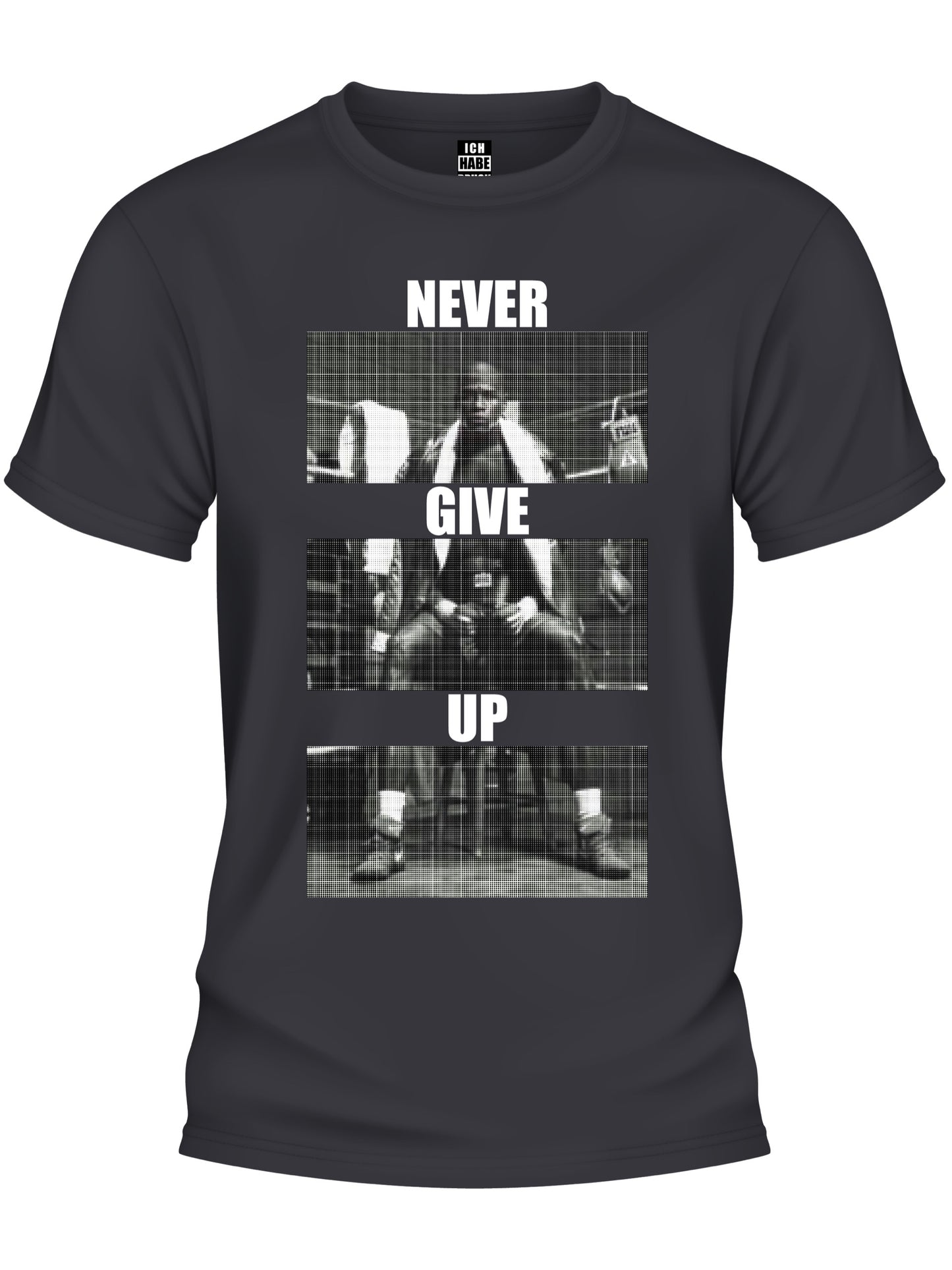 Design T-Shirt - NEVER GIVE UP
