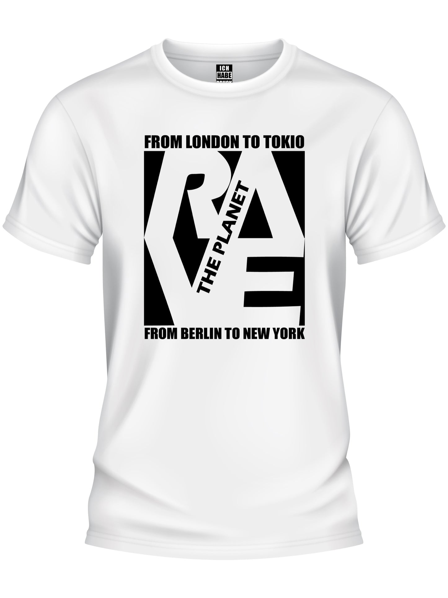Design T-Shirt - RAVE THE PLANET 2