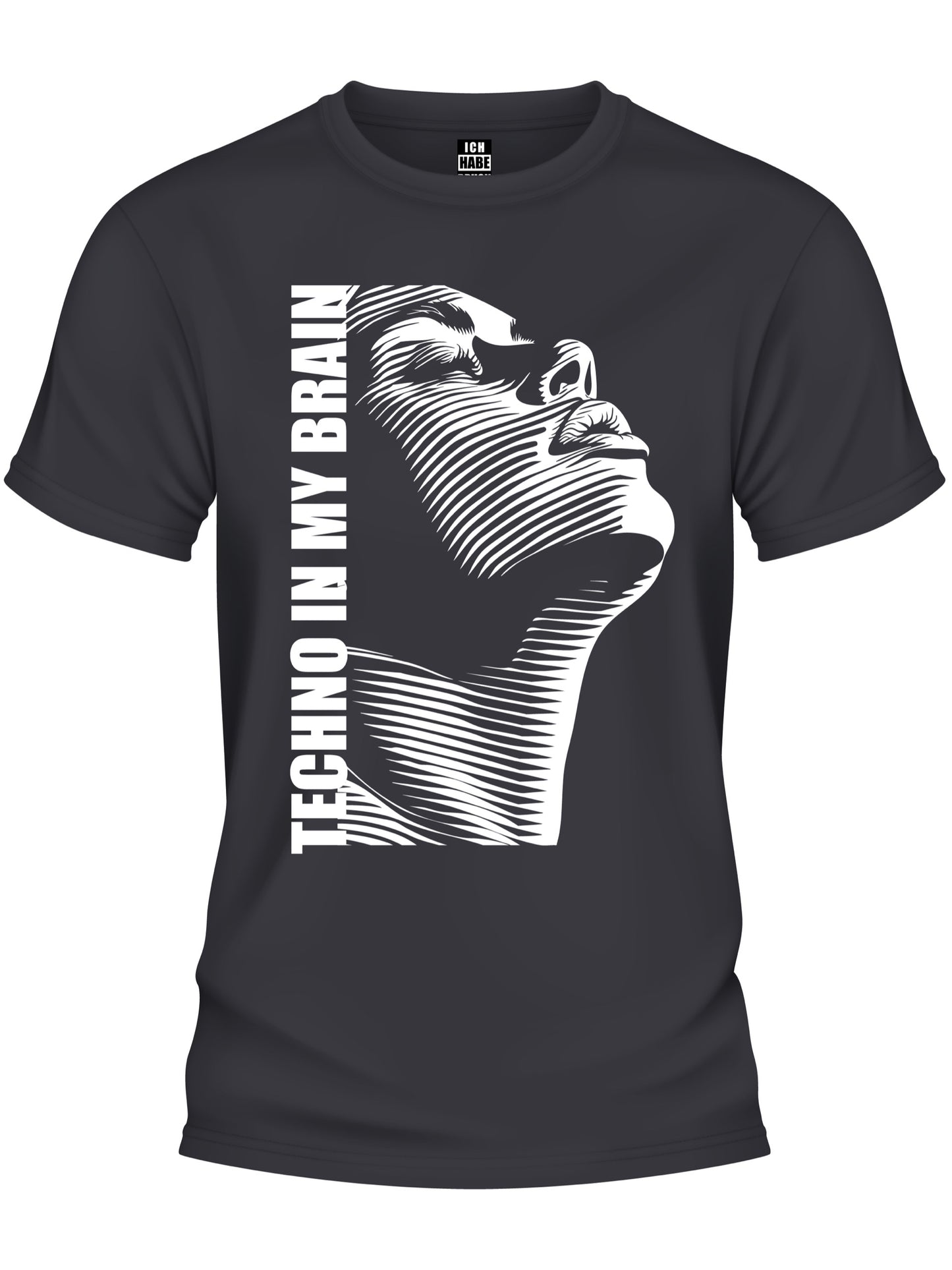 Design T-Shirt - TECHNO IN MY BRAIN