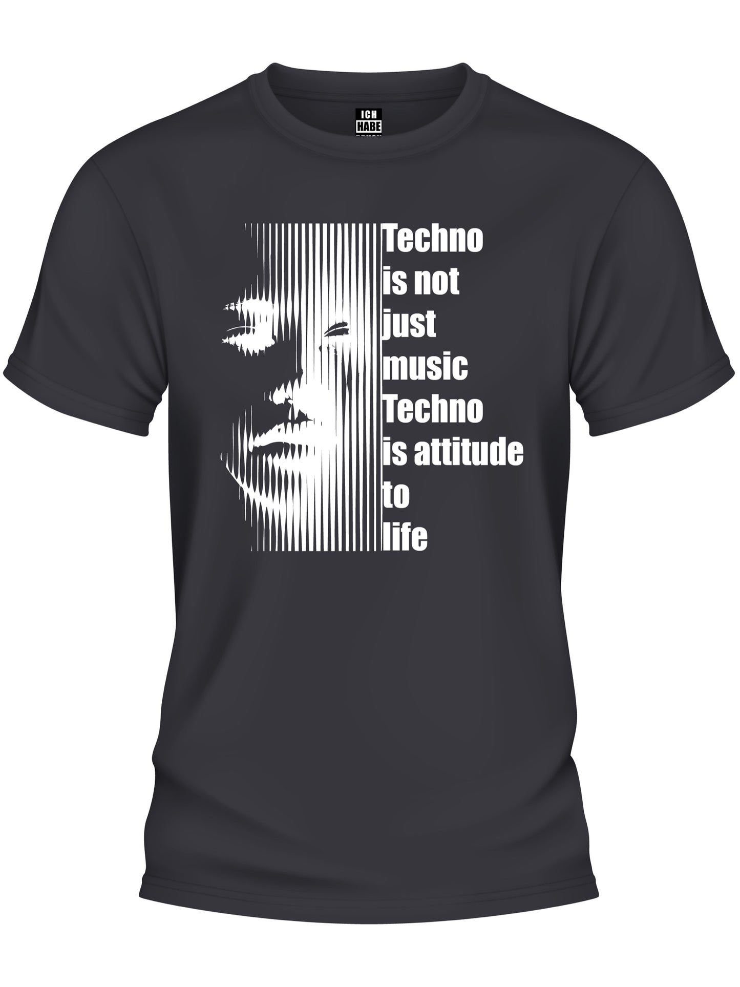 Design T-Shirt - TECHNO IS NOT JUST MUSIC