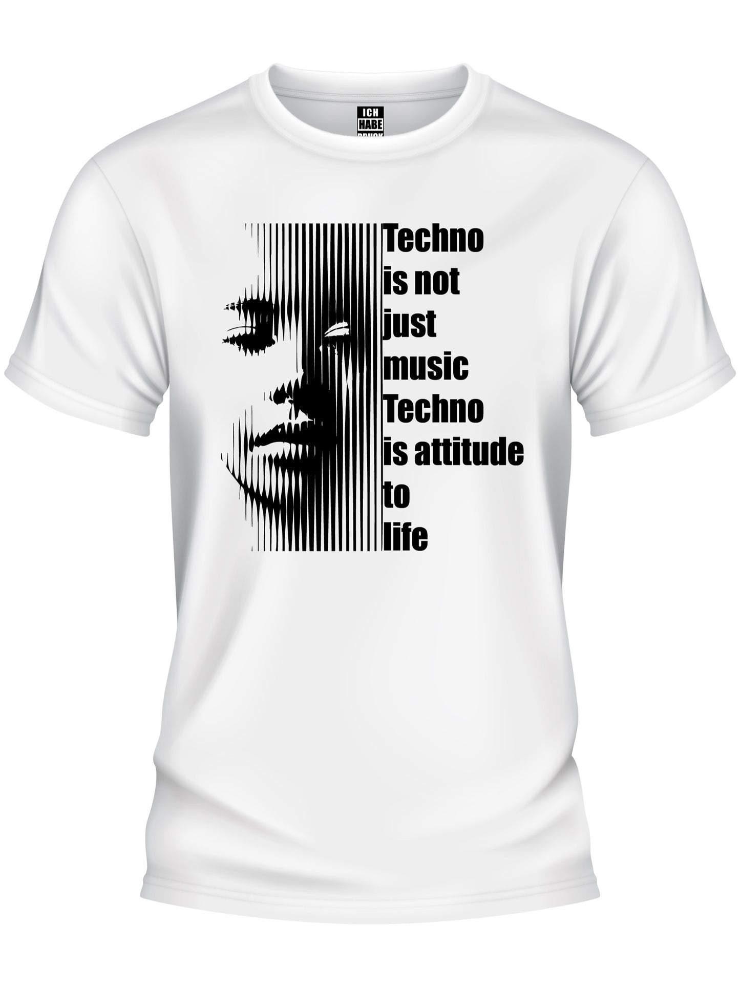 Design T-Shirt - TECHNO IS NOT JUST MUSIC