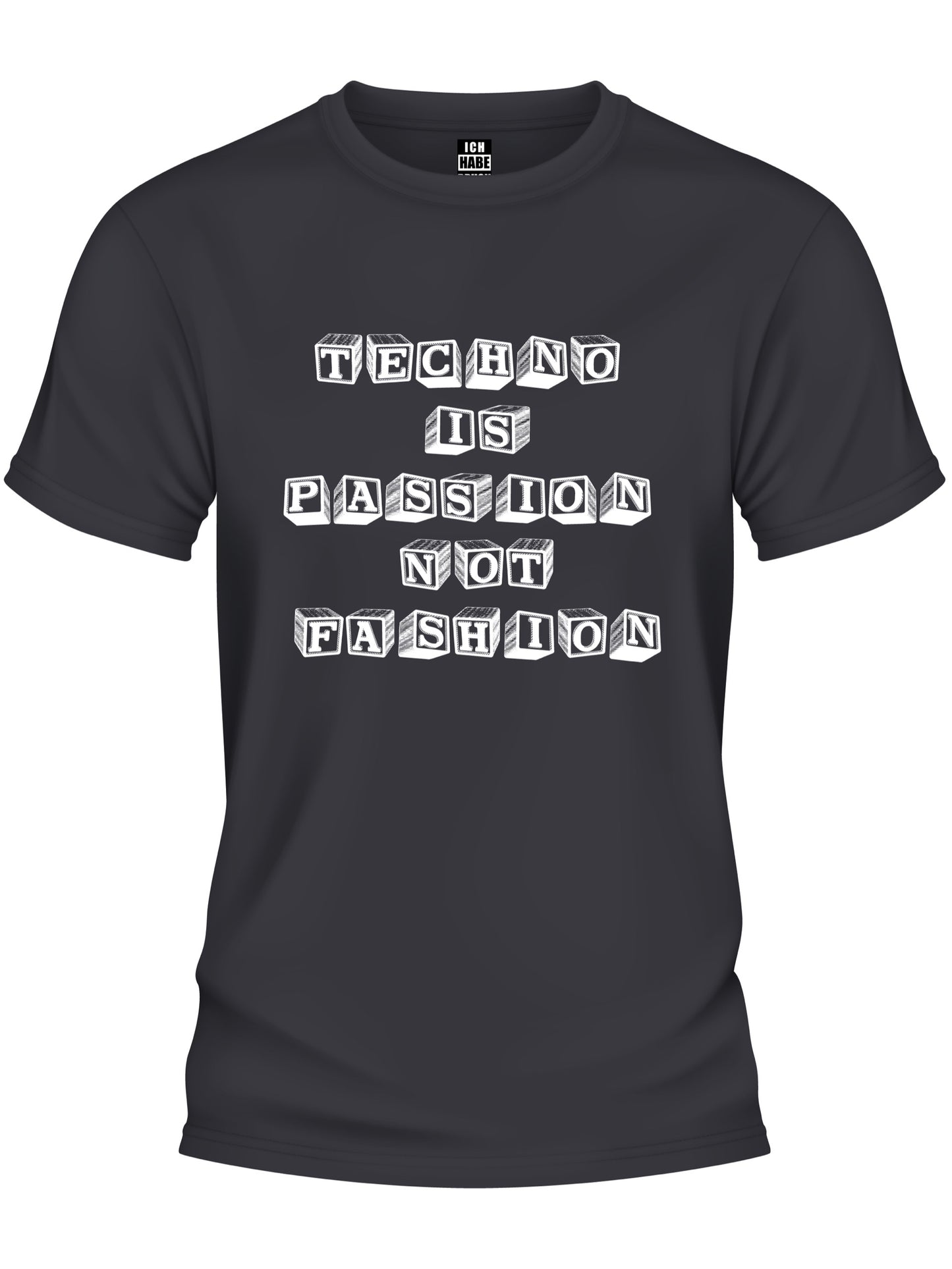 Design T-Shirt - TECHNO IS PASSION