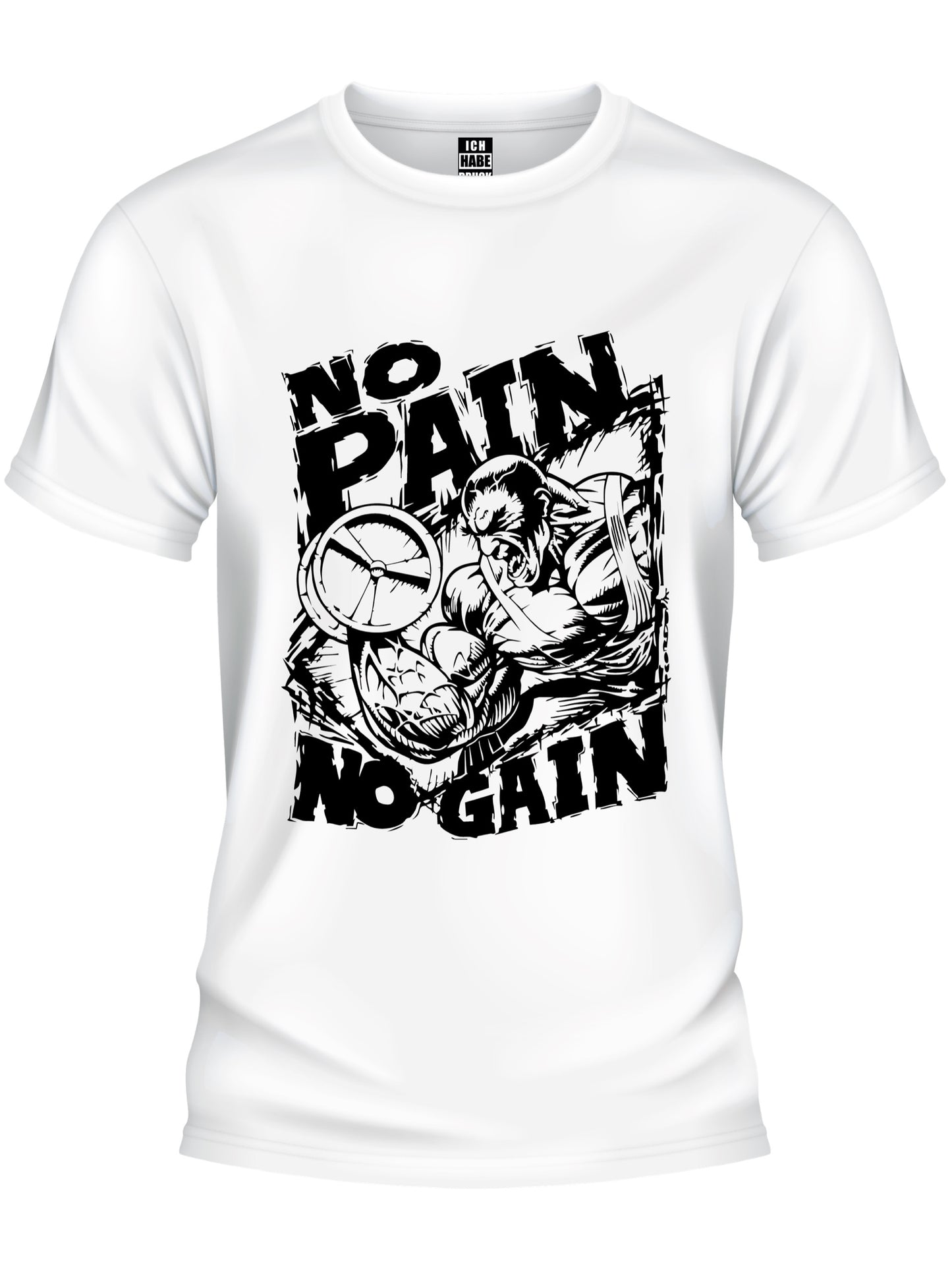 Design T-Shirt - NO PAIN NO GAIN