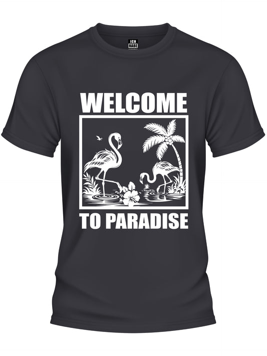 Design T-Shirt - WELCOME TO PARADISE