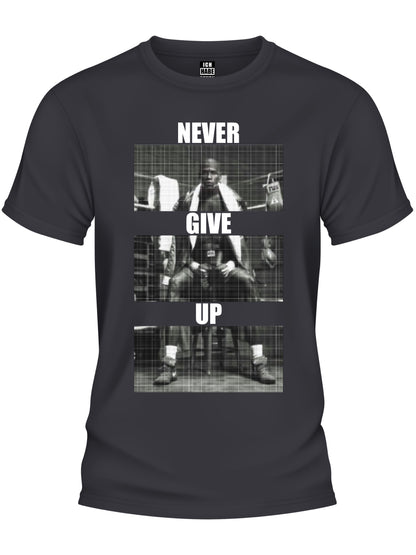 Design T-Shirt - NEVER GIVE UP