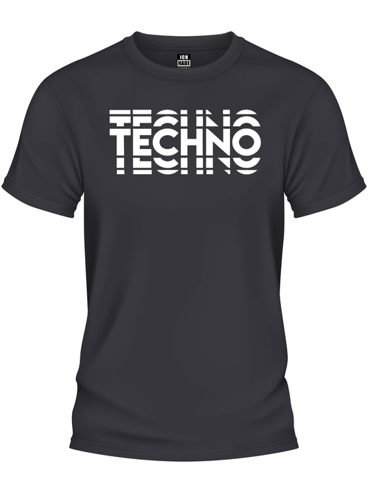 Design T-Shirt - TECHNO