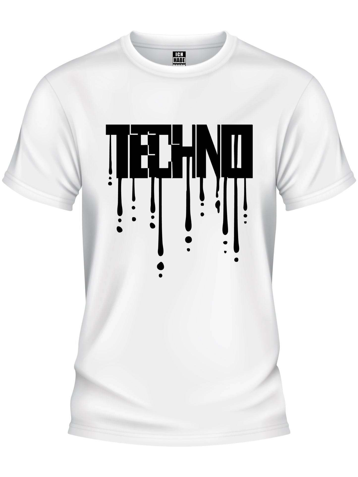Design T-Shirt - TECHNO