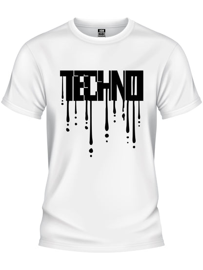 Design T-Shirt - TECHNO
