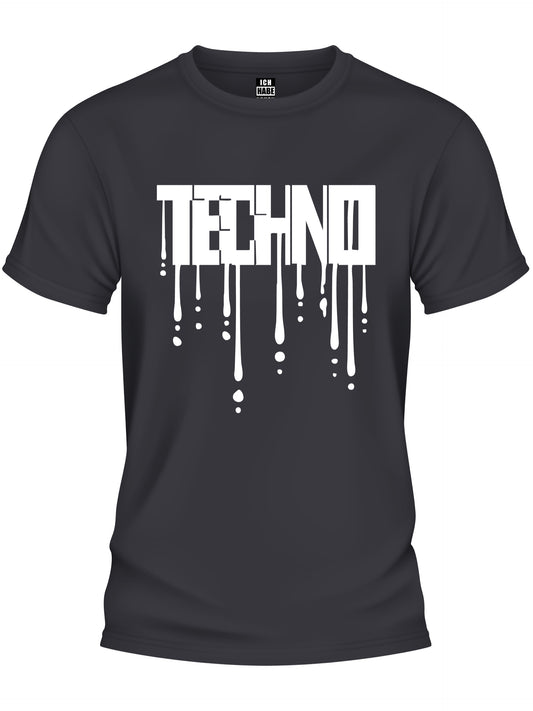 Design T-Shirt - TECHNO