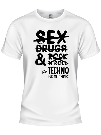 Design T-Shirt - JUST TECHNO FOR ME