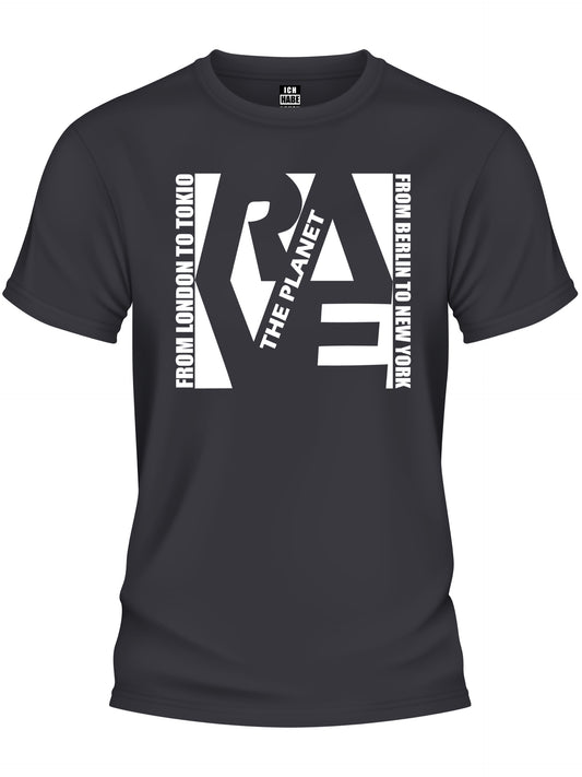 Design T-Shirt - RAVE THE PLANET 1