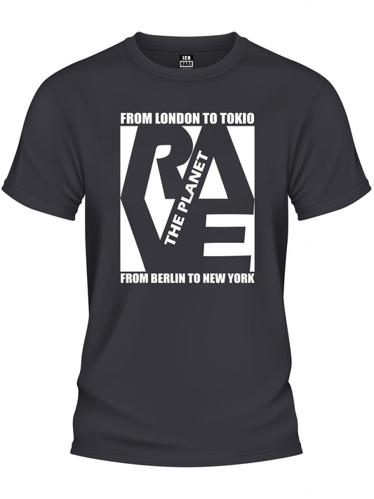 Design T-Shirt - RAVE THE PLANET 2