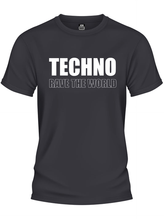 Design T-Shirt - RAVE THE WORLD