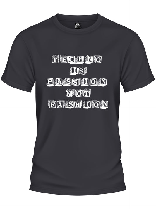 Design T-Shirt - TECHNO IS PASSION