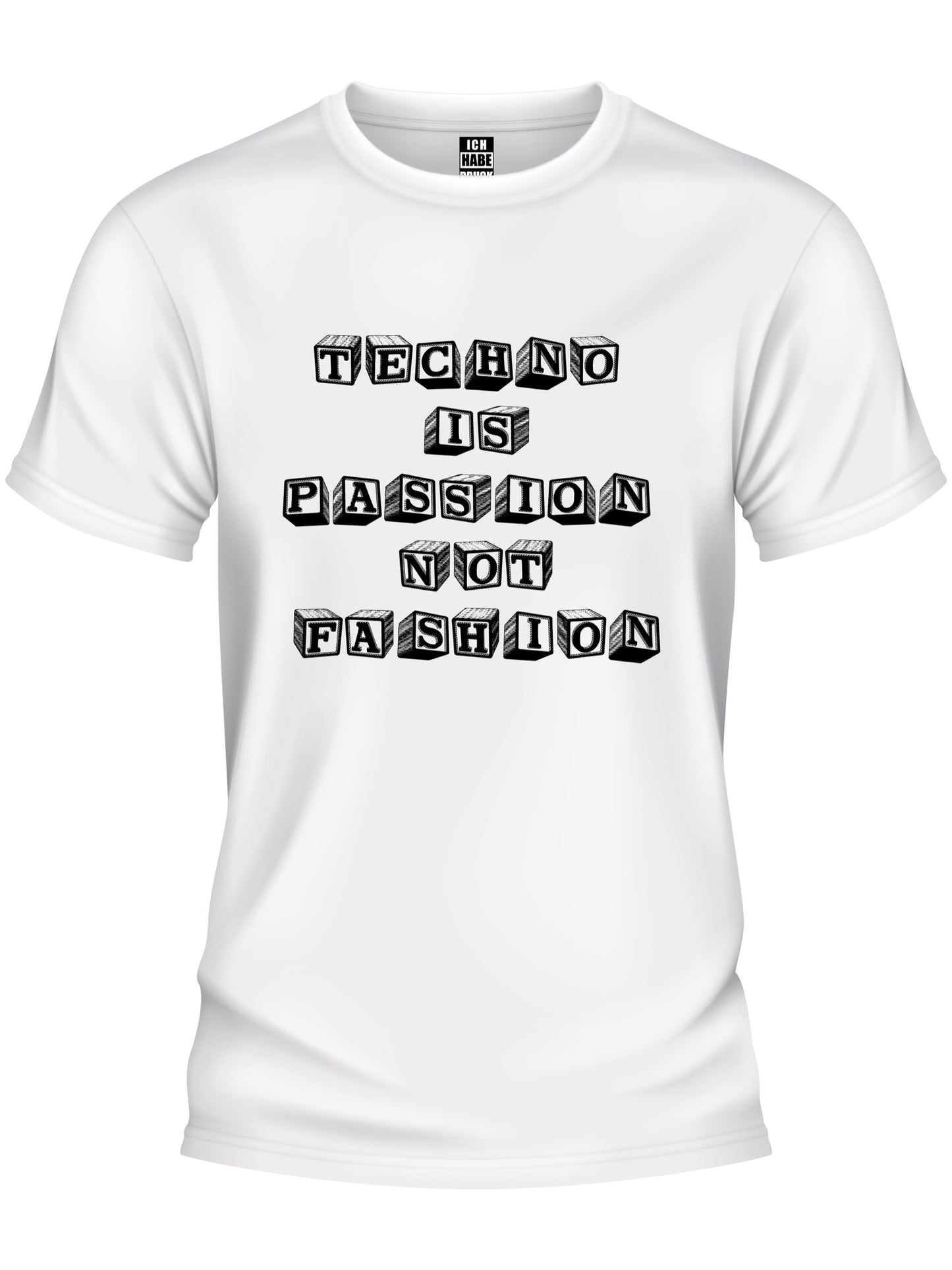 Design T-Shirt - TECHNO IS PASSION