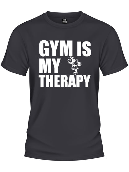 Design T-Shirt - GYM IS MY THERAPY