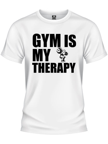 Design T-Shirt - GYM IS MY THERAPY